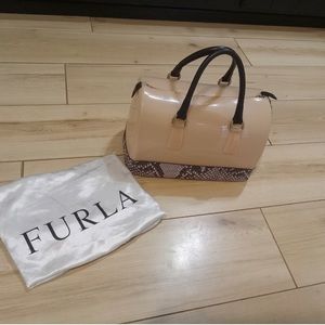 EUC Furla Original Jelly Bag